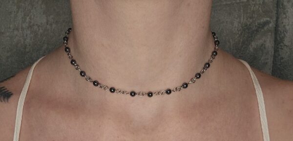 Hematite Choker